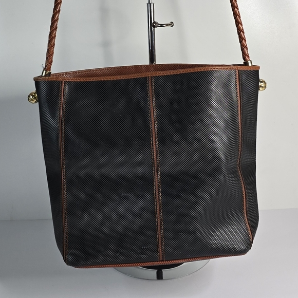 Bottega Veneta Handbags - Vintage Bottega Veneta black leather bag